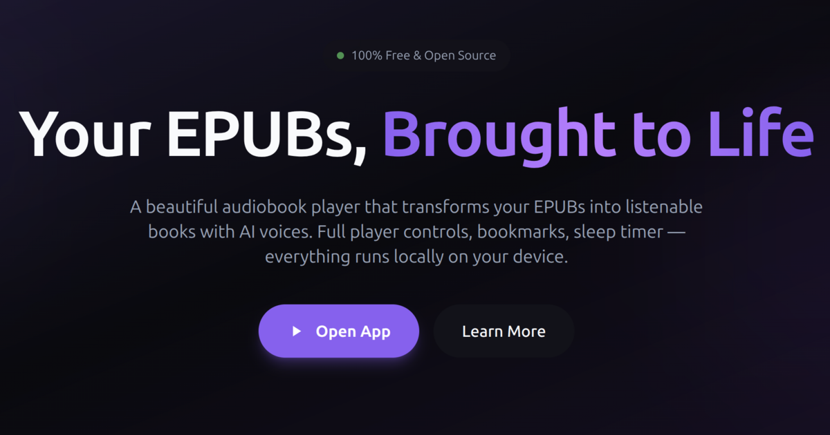 EPUB Player screenshot 1